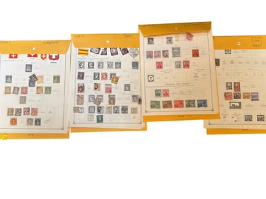 International Postage Sheets / Stamps