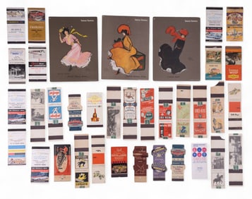 Collectible Cigarette Cards and Vintage Matchbooks