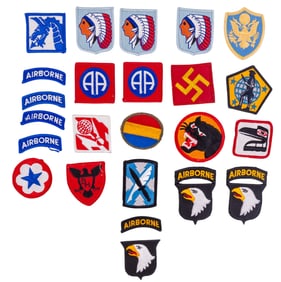 U.S. Military Insignia Patches w/ Airborne