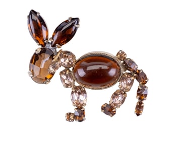 Schreiner NY Donkey Pin / Brooch
