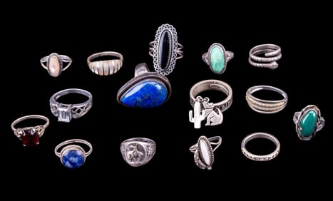 Sterling Silver Rings (15)