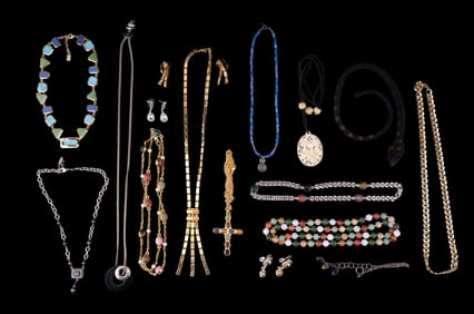 Sterling and Other Costume Necklaces