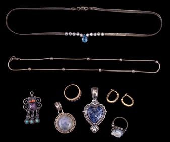 Sterling Silver Jewelry Grouping