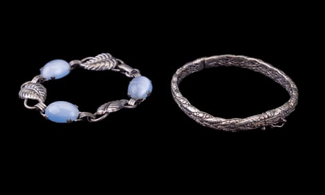 Designer Sterling Silver Bracelets (2)