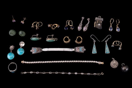 Sterling Silver Earrings, Bracelets, and More