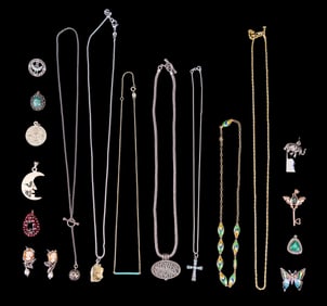 Caviness, Beau, and Other Sterling Jewelry