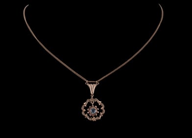 10k Gold Victorian Necklace