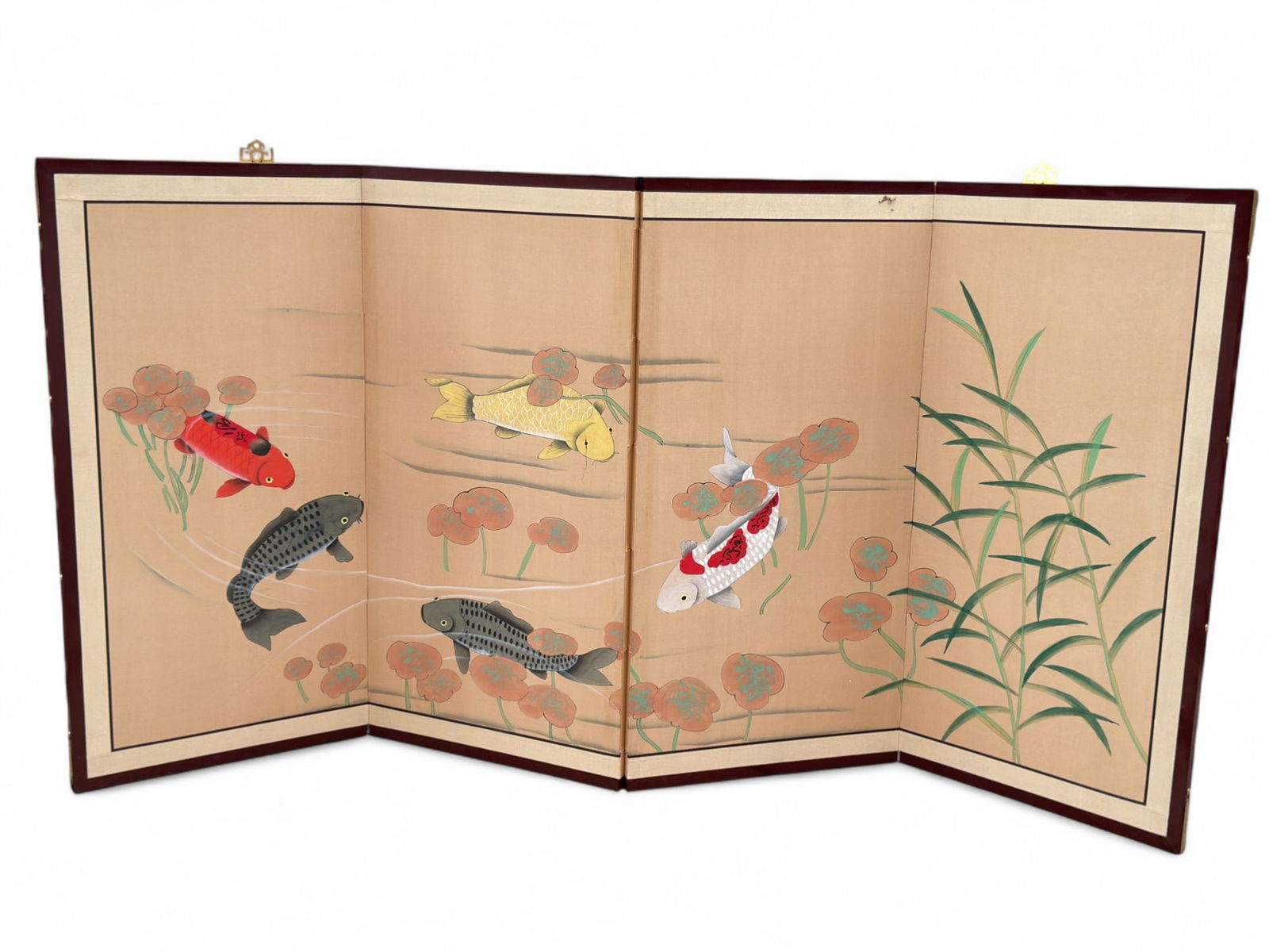 Japanese 4-Panel Folding Screen (1 of 8)