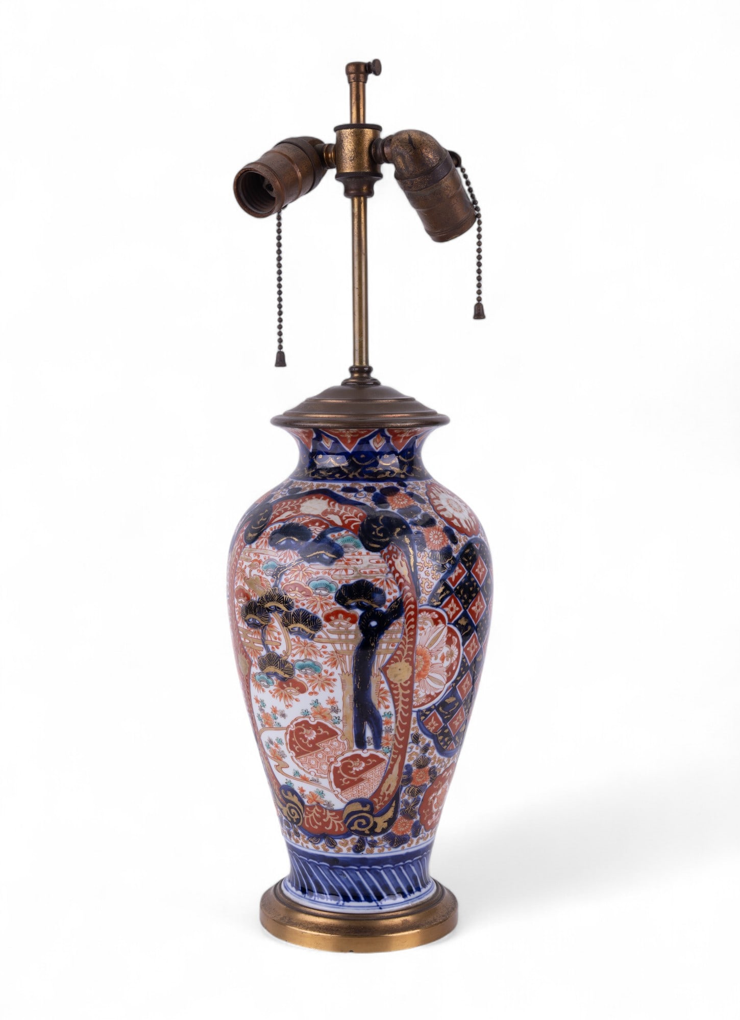 Antique Imari Porcelain Lamp (1 of 6)