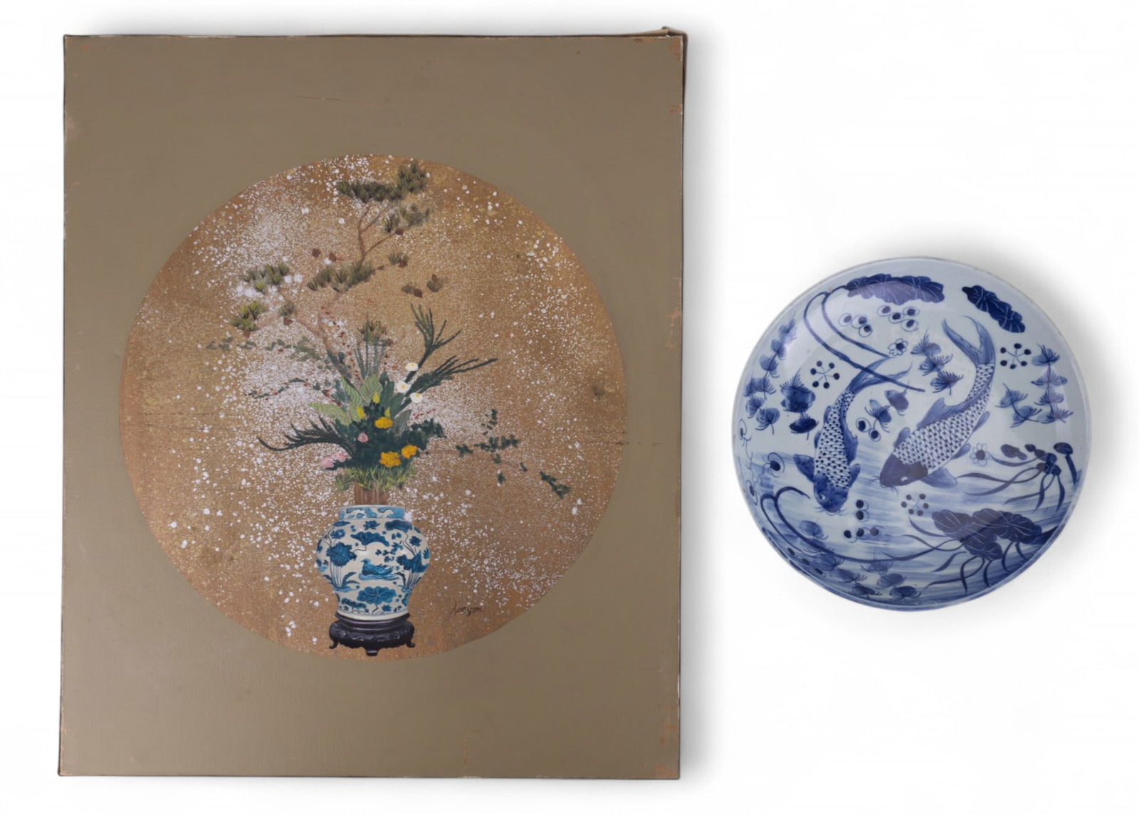 R. McLauchlan Still Life & Chinese Charger (1 of 10)