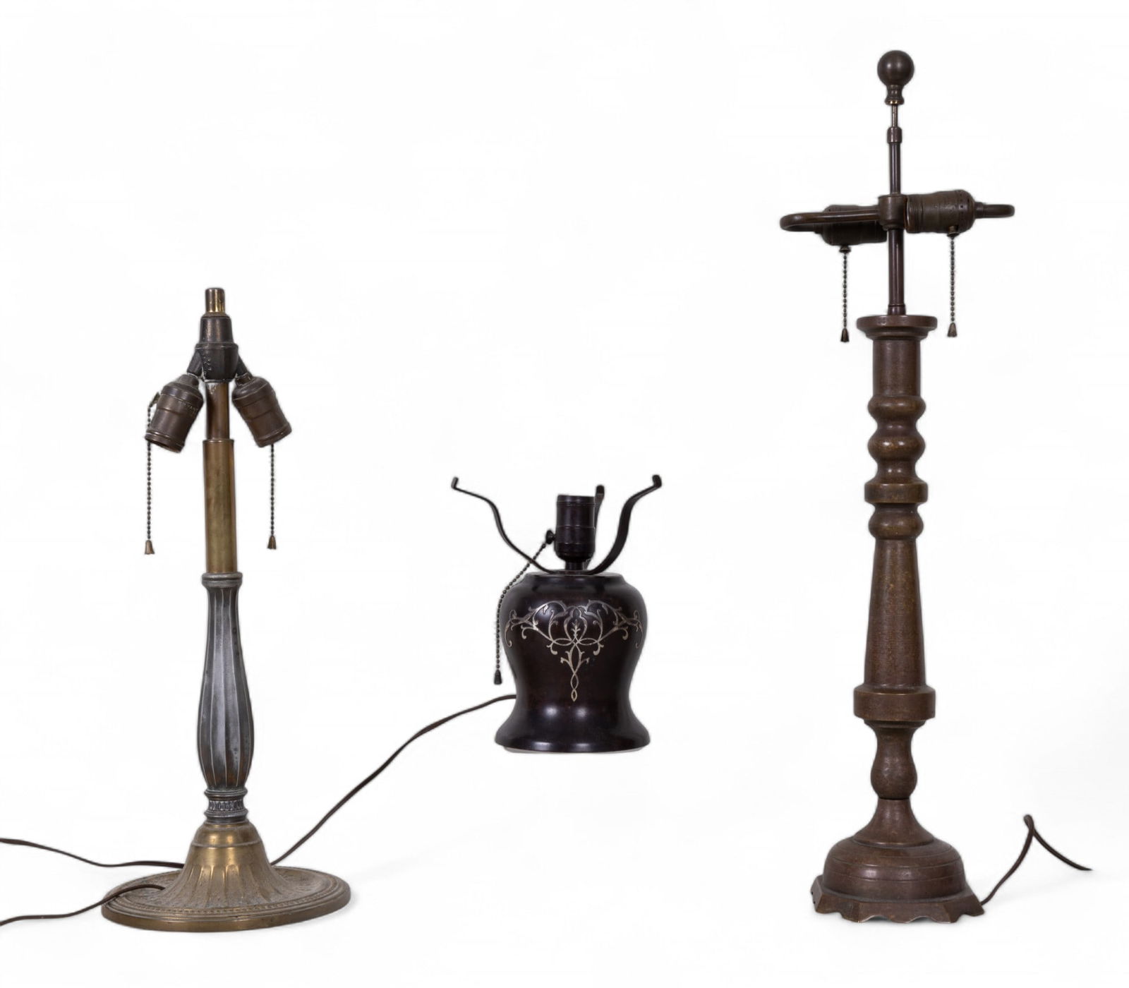Bradley & Hubbard Cast Metal Lamp + (1 of 15)