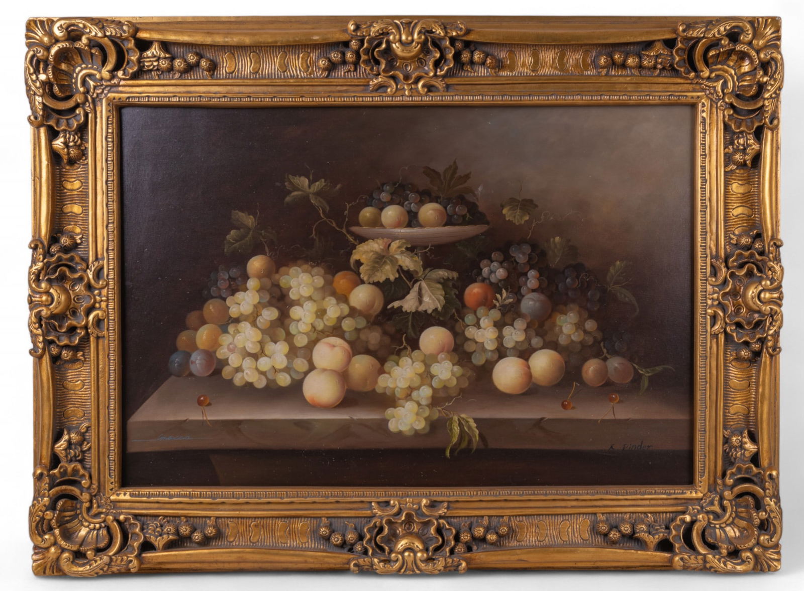 Large Original Fruit Still-Life Oil on Canvas (1 of 7)