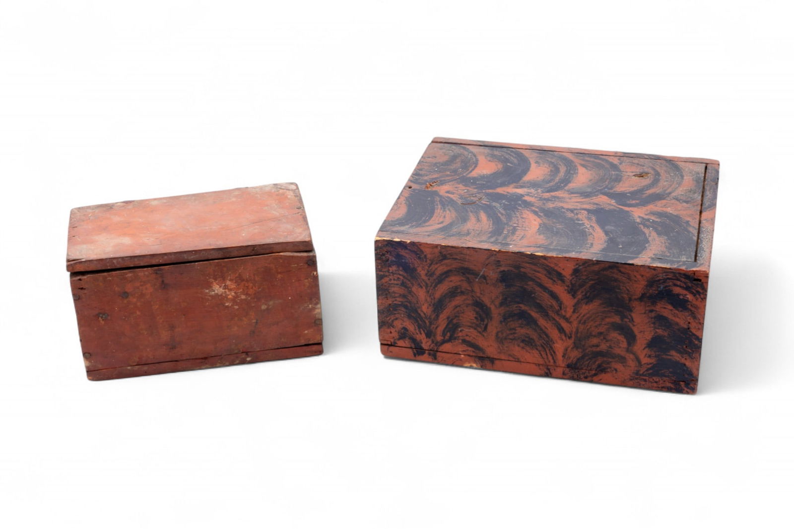 Antique Hand Painted Wooden Boxes (1 of 12)