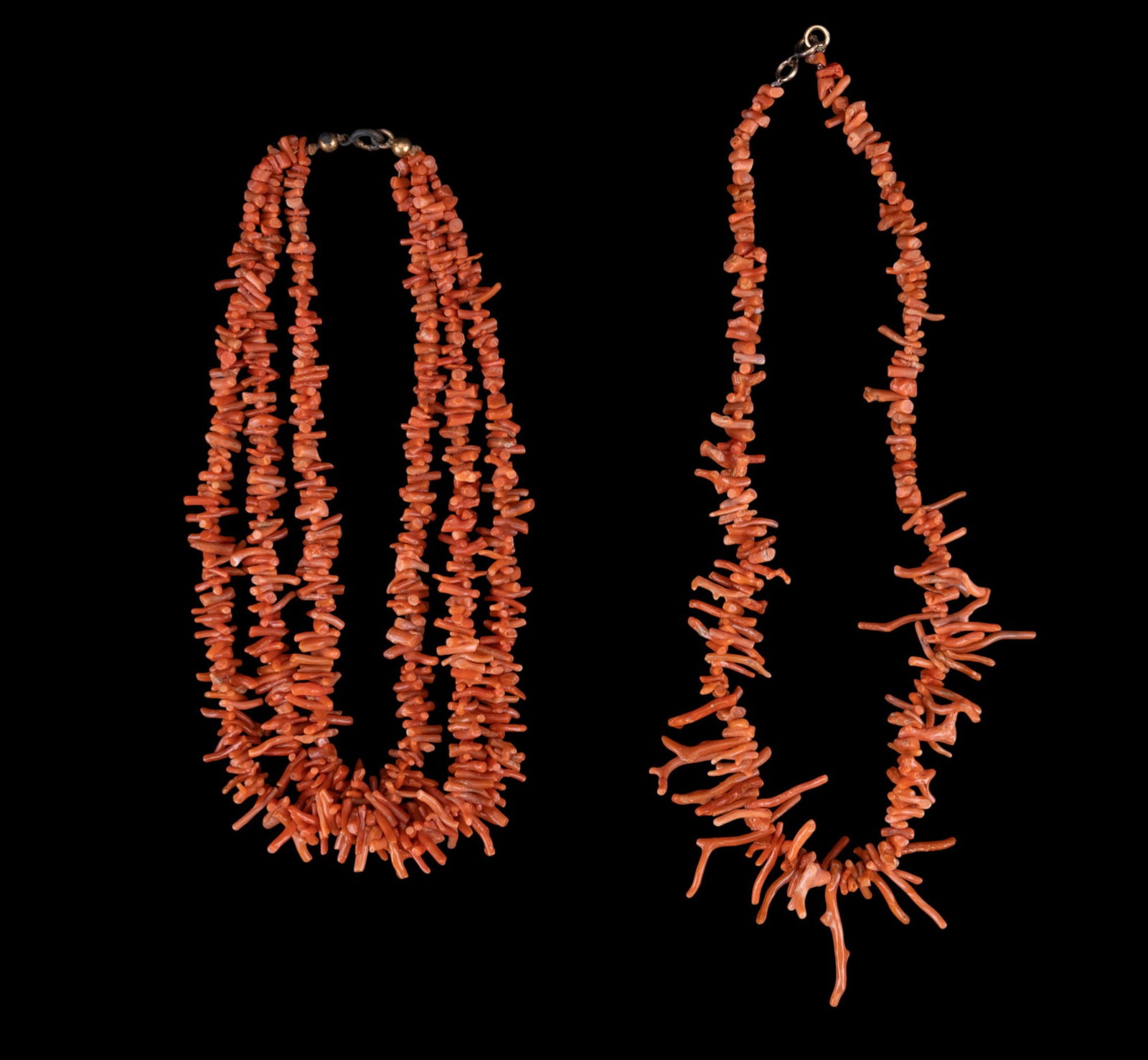 Natural Coral Branch Necklaces (2) (1 of 5)