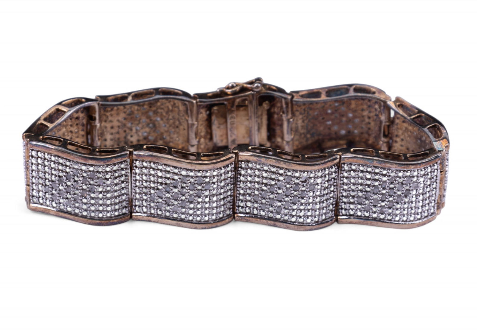 Gold-Plated Diamond Bracelet (1 of 5)