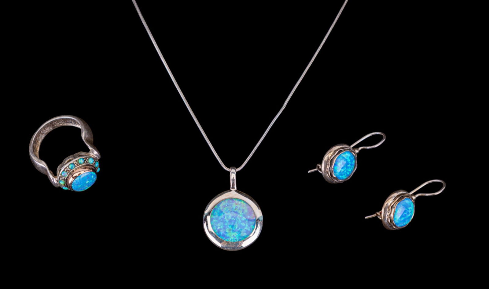Opal and Sterling Jewelry (1 of 8)