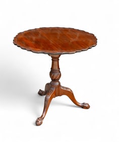 Centennial Mahogany Pie Crust Table