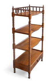19C Barley Twist Baker's Rack