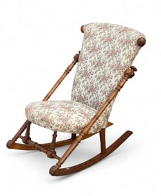 Rocking Chair attr George Hunziger