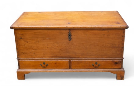 18th C York County Chippendale Blanket Chest