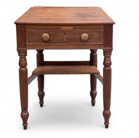 19th C PA Walnut Writing Desk