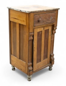 19C Unusual Form Cupboard