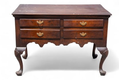 Period PA Walnut Queen Anne Lowboy/Highboy Base
