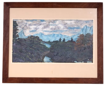 Framed Oil Painting "Colorado Beauty"
