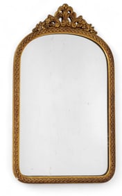Gilt Wood & Gesso Decorative Vanity Mirror