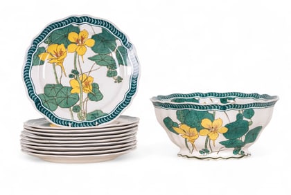 Royal Doulton "Poppy" Pattern Ceramics (11)