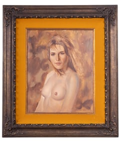 Nude O/c Signed "Wheeler 1970"