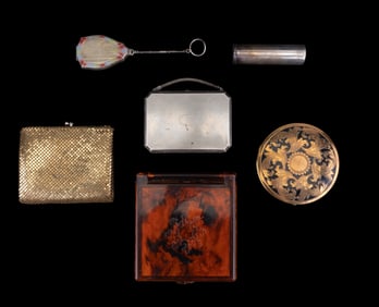 Vintage Vanity Compacts w/ SFA, Sterling, Grooming