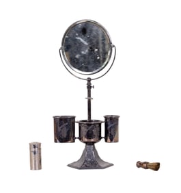 Victorian Shaving Stand w/ Mirror +