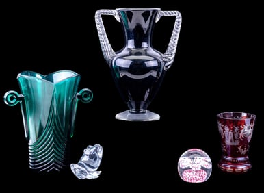 Decorative Art Glass Vessels