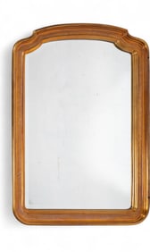 Carolina Mirror Co. Beveled Gold Painted Mirror
