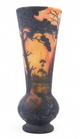 Daum Nancy Cameo Vase