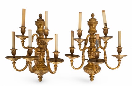 Caldwell Ormolu Wall Sconces (Pair)