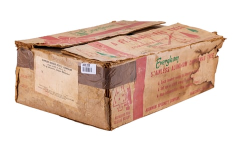 Vintage Evergleam Christmas Tree in OG Box