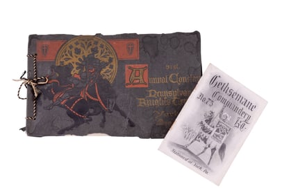Knights Templar York PA 1904 Conclave Book