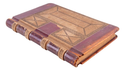 Bechtel Mansion Inn Antique Log / Journal