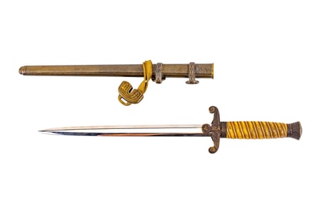 WW2 German F.W Holler Berlin Officer Dagger Repro