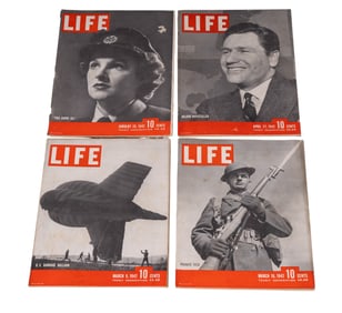 Life Magazine 1942 Full Set (52 Pc)