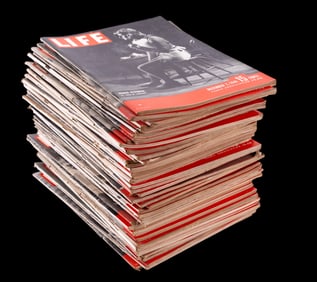 Life Magazine 1946 Full Magazine Set (52 Pc.)