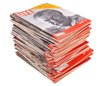 Life Magazine 1952 Near-Full Set (51 Pc)