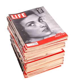 Life Magazine 1953 Near-Full Magazine Set (47 Pc)