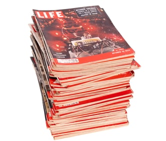 Life Magazine 1954 Near-Full Set (51 Pc.)