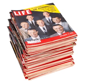Life Magazine 1959 Near-Full Magazine Set