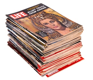 Life Magazine 1961 Near-Full Set (49 Pc.)