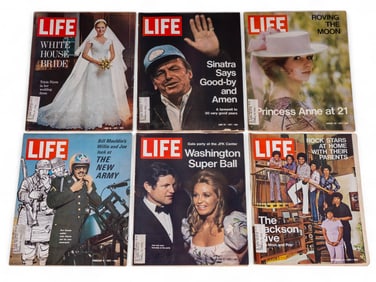 Life Magazine 1971 Near-Full Magazine Set (49 Pc.)