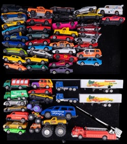 Matchbox and Hot Wheels Die-Cast Vehicles